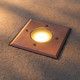 20W Ground Light Square 12V 114mm Polished Copper MR16 IP67 20W Ground Light Square 12V 114mm Polished Copper MR16 IP67